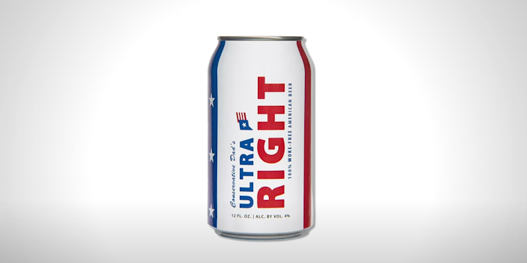 ultra right beer