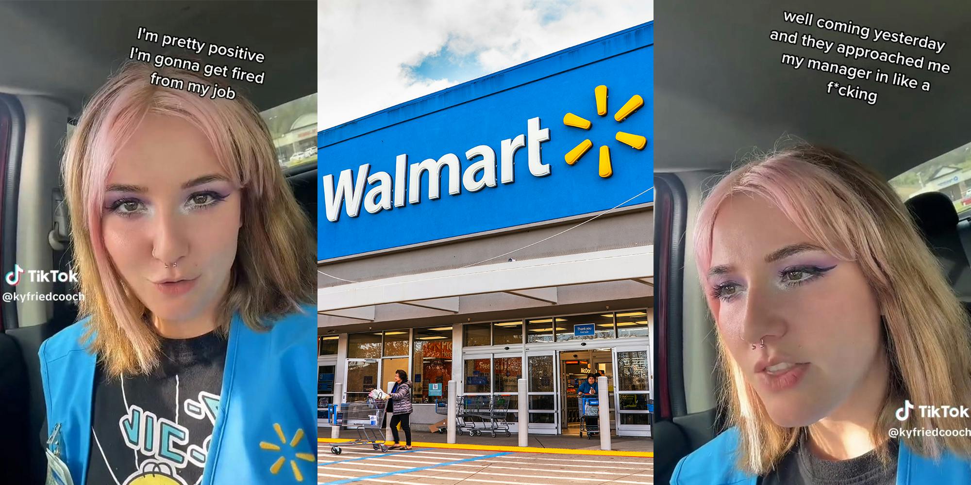 Walmart worker gives 2 weeks notice, boss asks her to stay—then replaces her locker