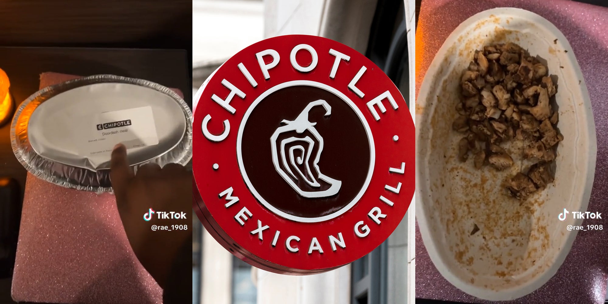 DoorDash Customer Receives Chipotle Bowl With Just Chicken