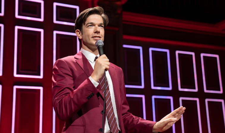 John Mulaney on stage