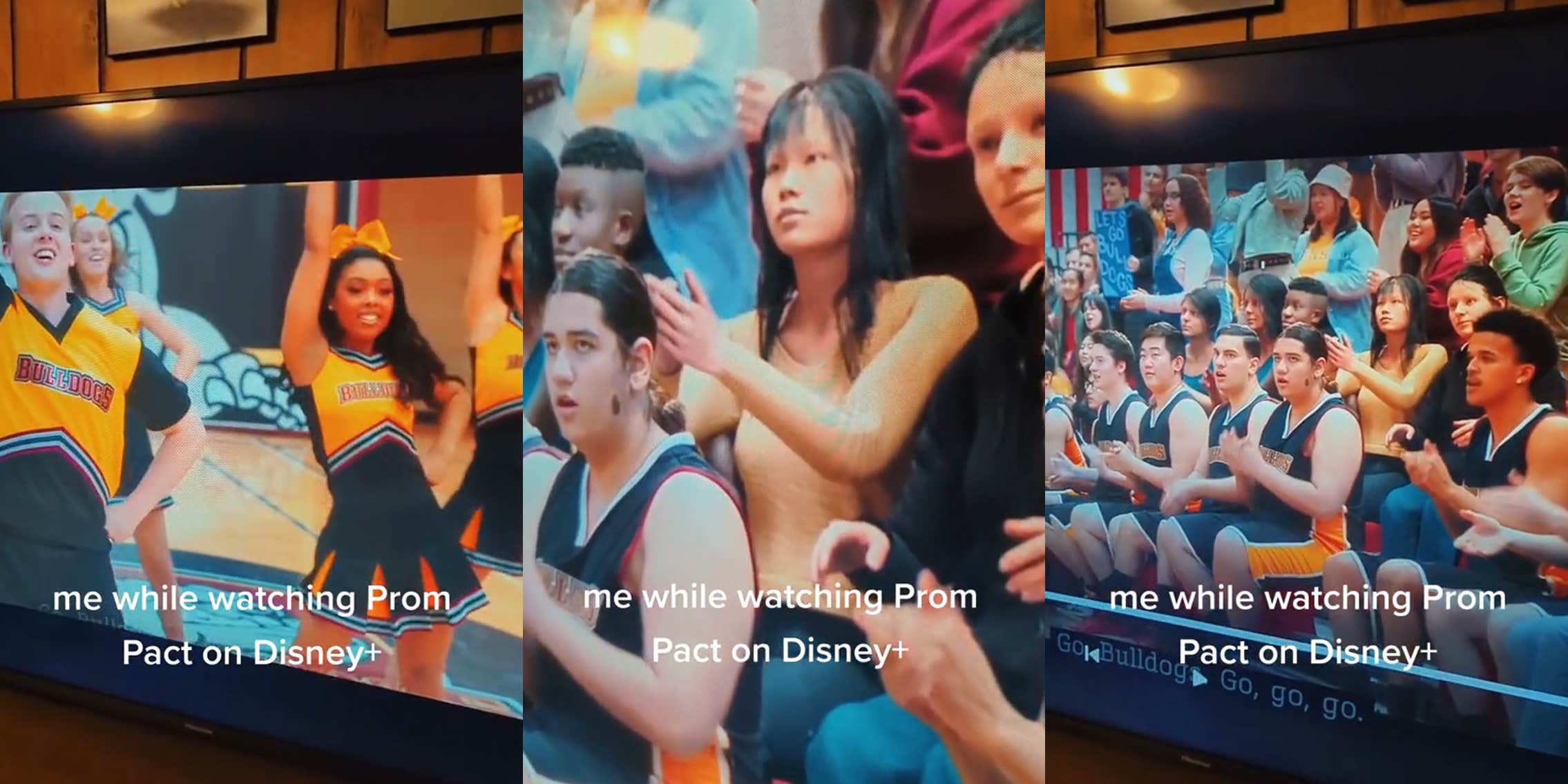 Disney seemingly used computer-generated extras in the movie 'Prom Pact'