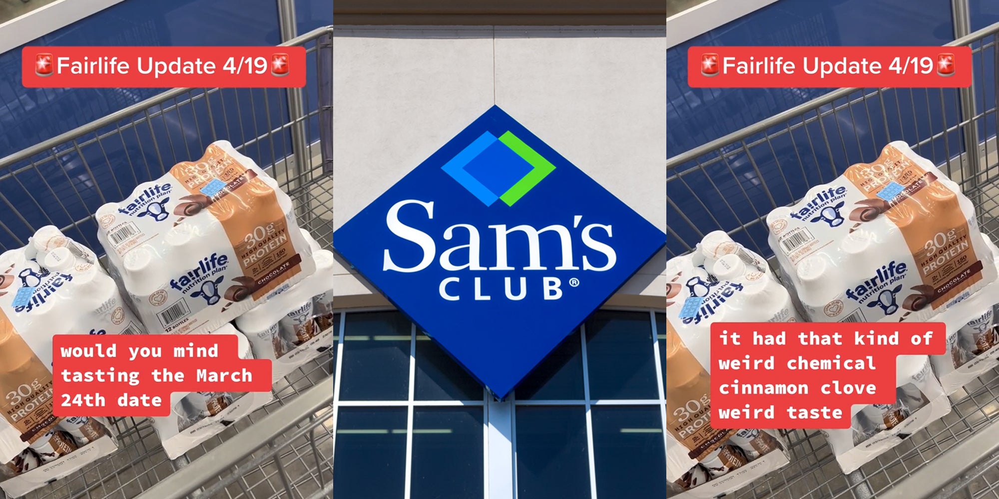 Sam's Club Customer Says She Was Asked To Taste Bad Fairlife