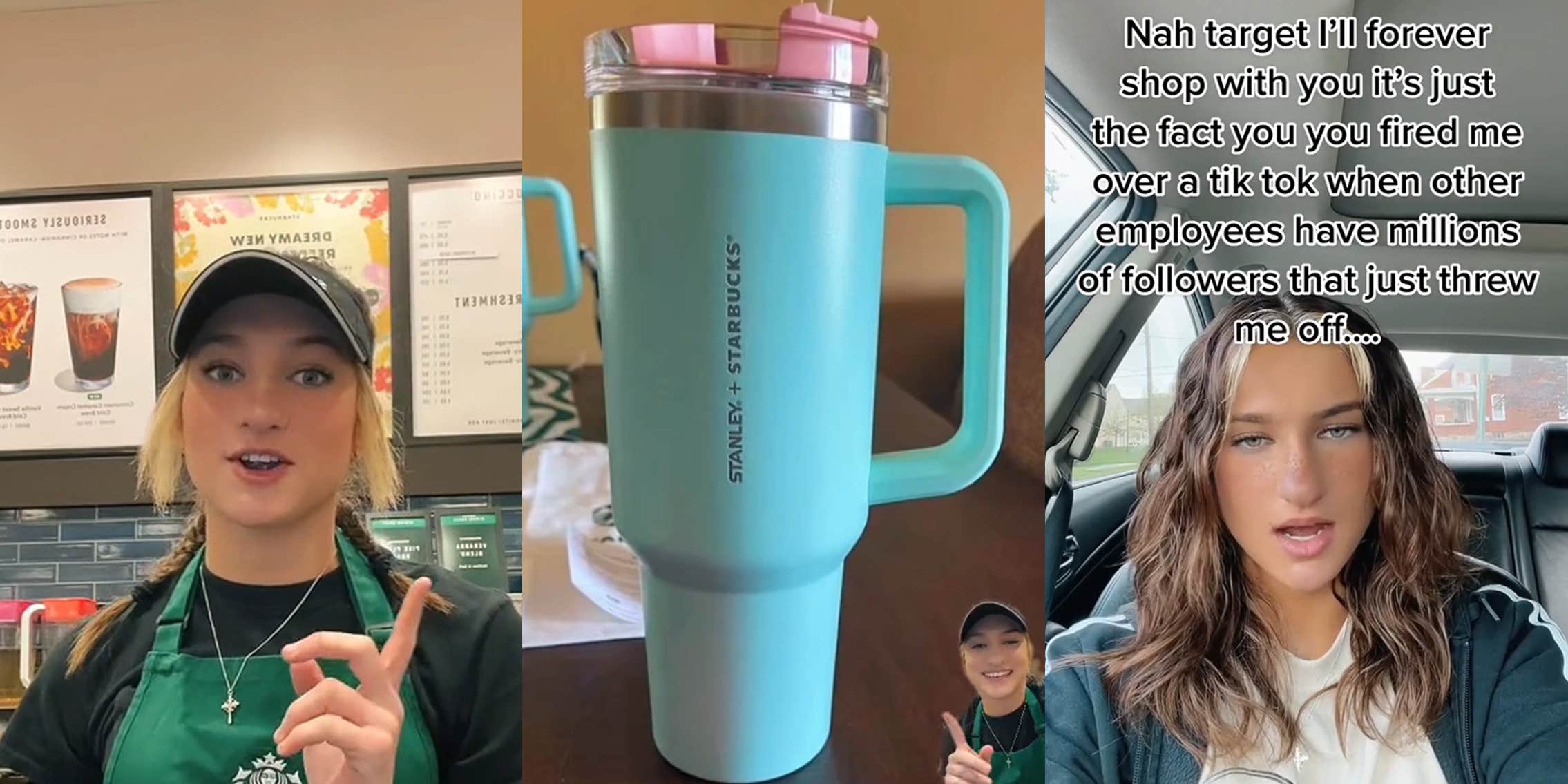 Starbucks Worker Fired For Sharing Stanley Drinkware Collab