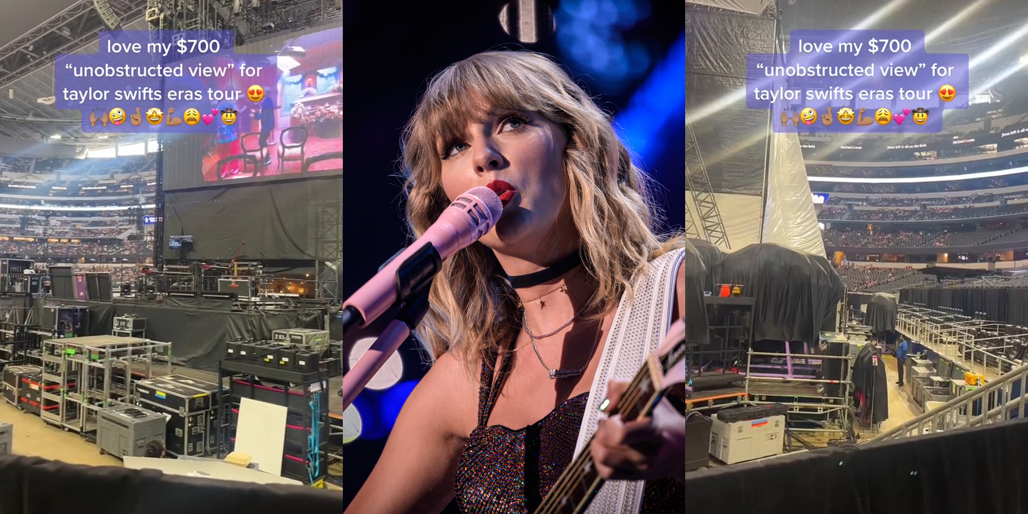 Fans Say They Paid $700 For 'Obstructed' View Of Taylor Swift