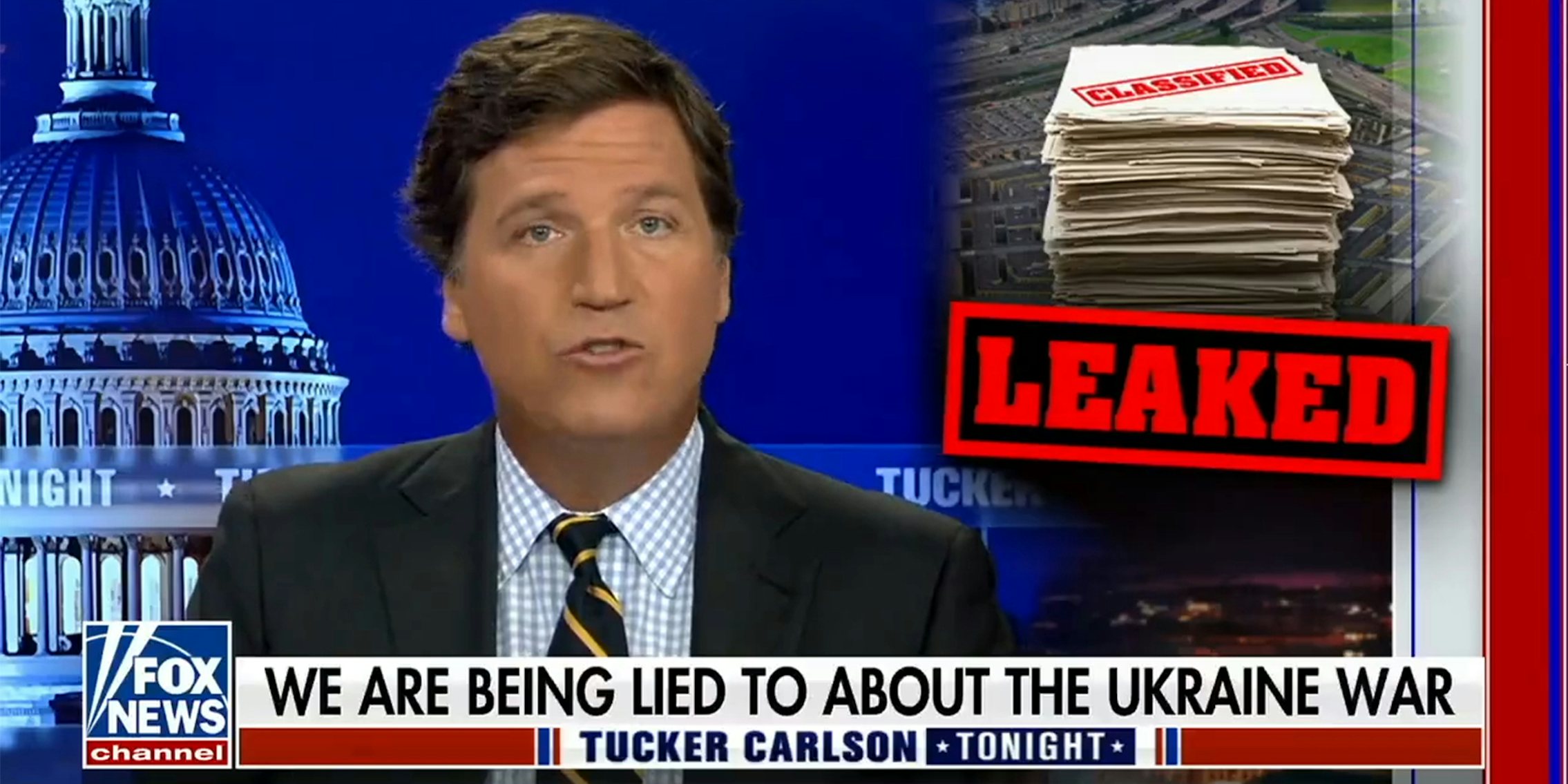 Tucker Carlson relied on doctored versions of leaked intelligence documents to claim Ukraine is losing war with Russia (dailydot.com)