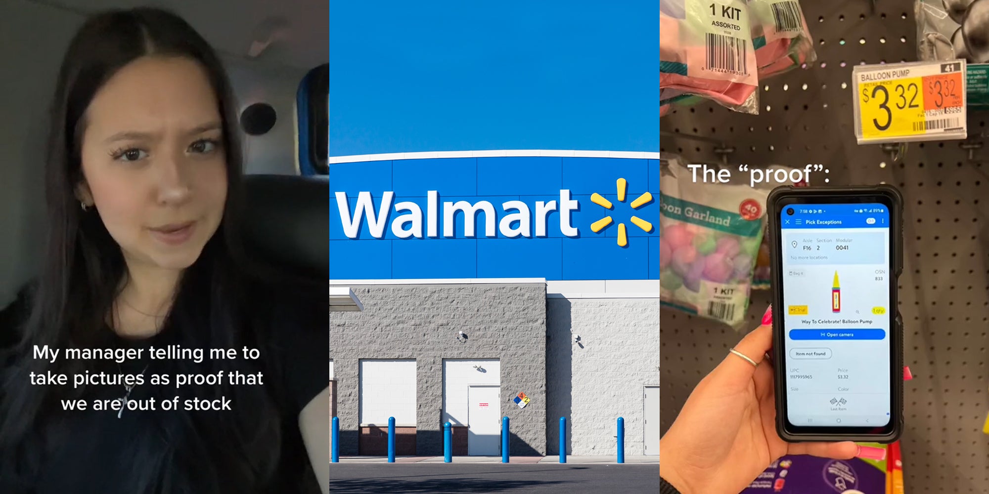 Walmart Worker Says They Have To Prove Items Are Out of Stock