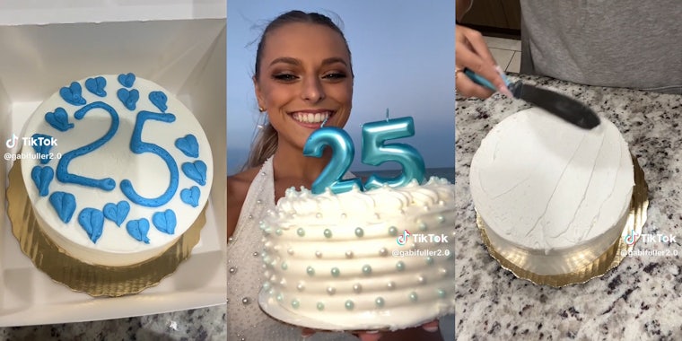 25th birthday cake