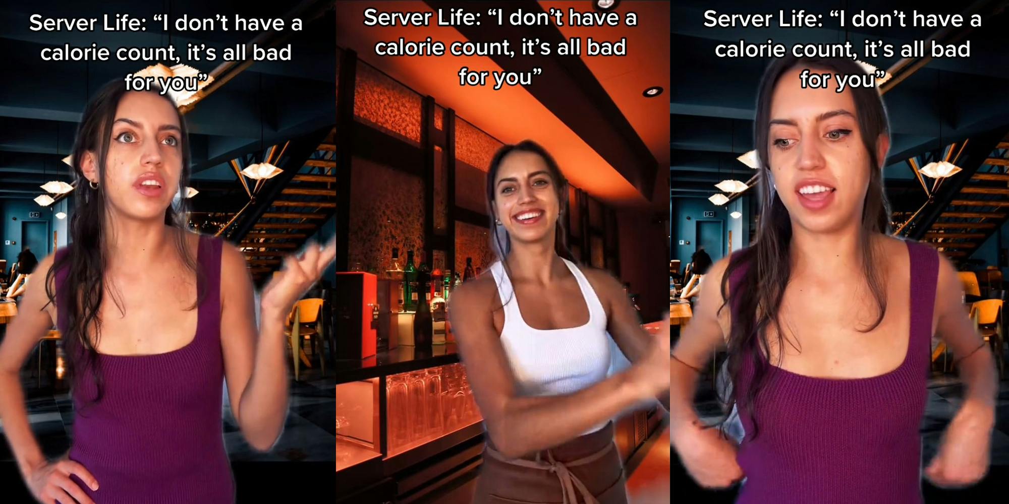 Bartender shares how she deals with customers who ask 'how much calories' their drinks have
