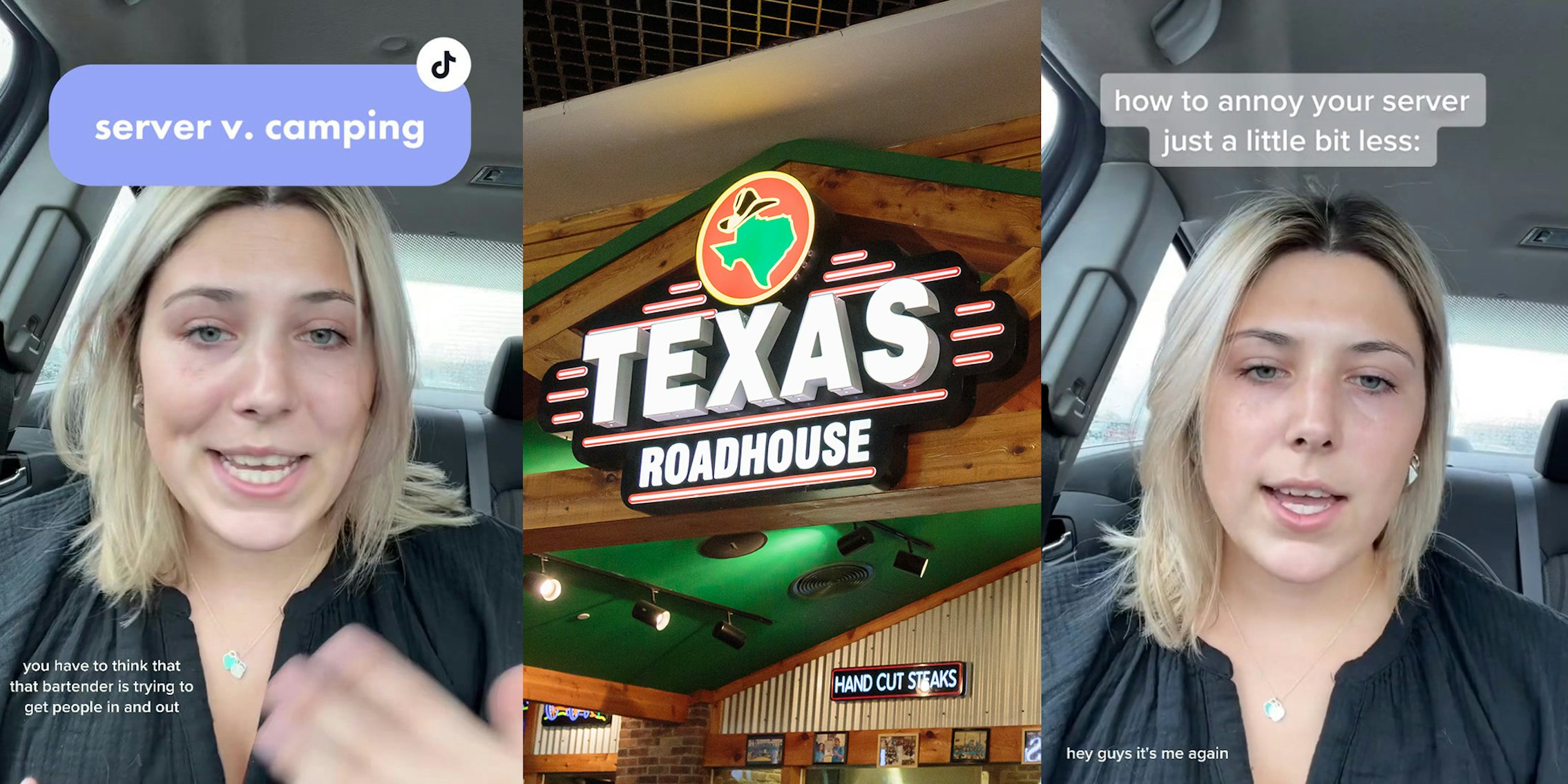 Texas Roadhouse server shares the dos and don'ts of 'camping' at table