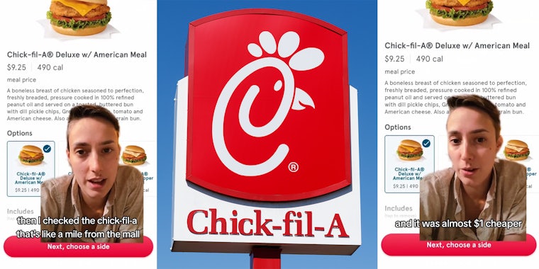 Chick-fil-A customer discovers prices are different 5 miles away