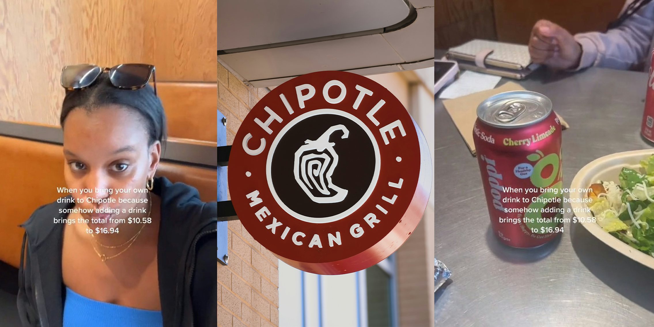 Customer brings own drink to Chipotle, claims it's cheaper