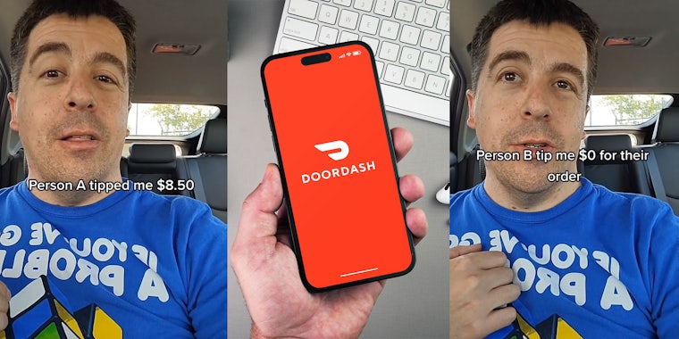 DoorDash driver who called out 2 Cracker Barrel orders for how much they tipped