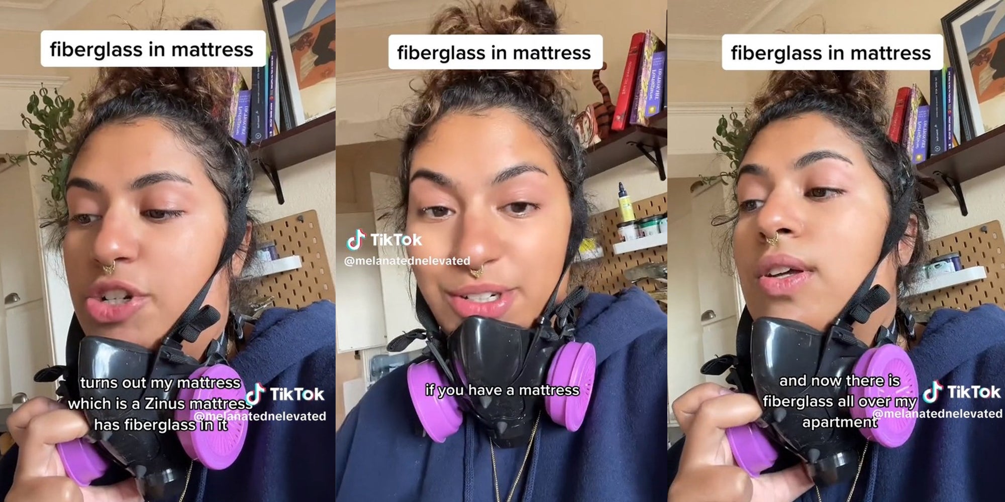 Woman’s Apartment Filled With Fiberglass From Zinus Mattress