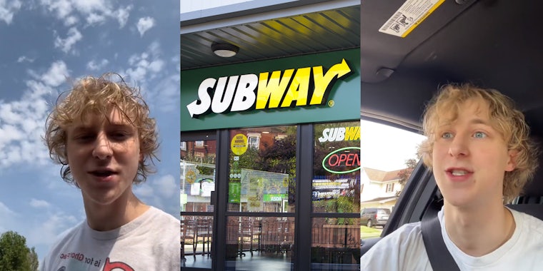 Subway worker says he was fired after complaining to his co-worker
