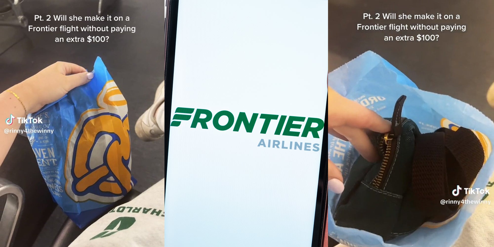 Frontier Passenger Reveals Novel Hack to Bring On Extra Belongings