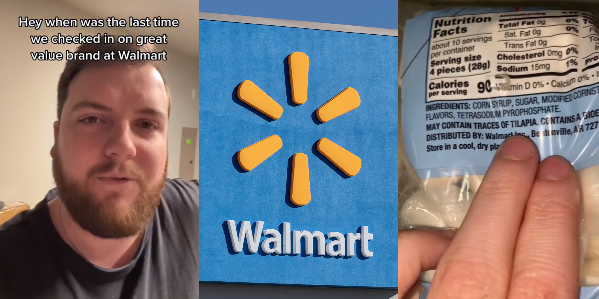 Walmart Shopper Finds 'Trout, Whitefish, And Clams'