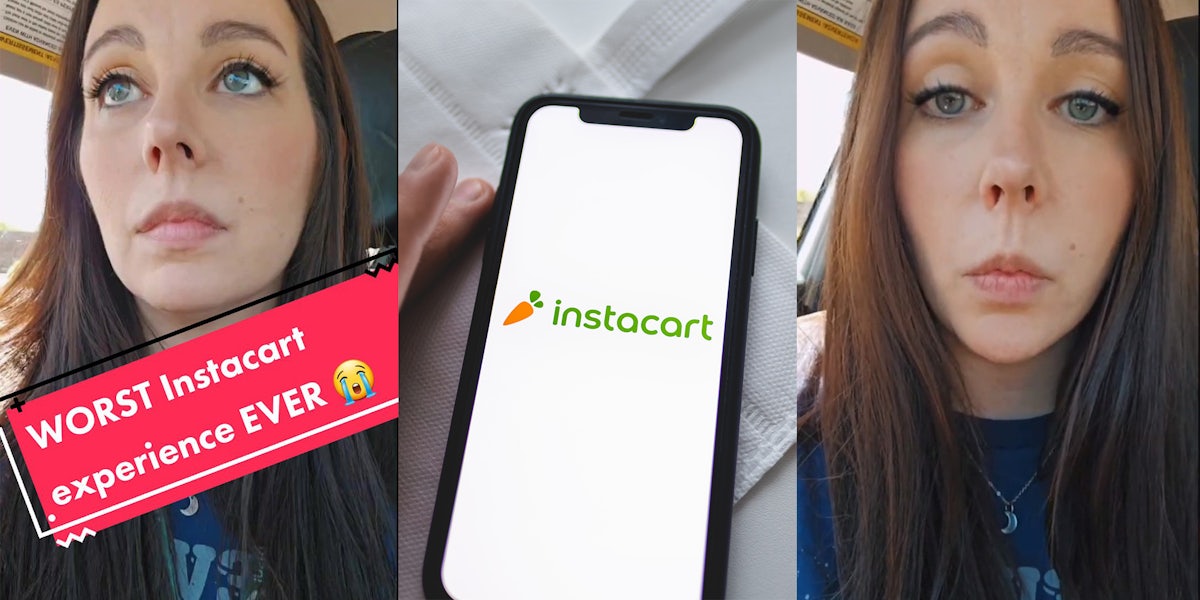 Person accepts large order from Instacart and does not get compensated as expected