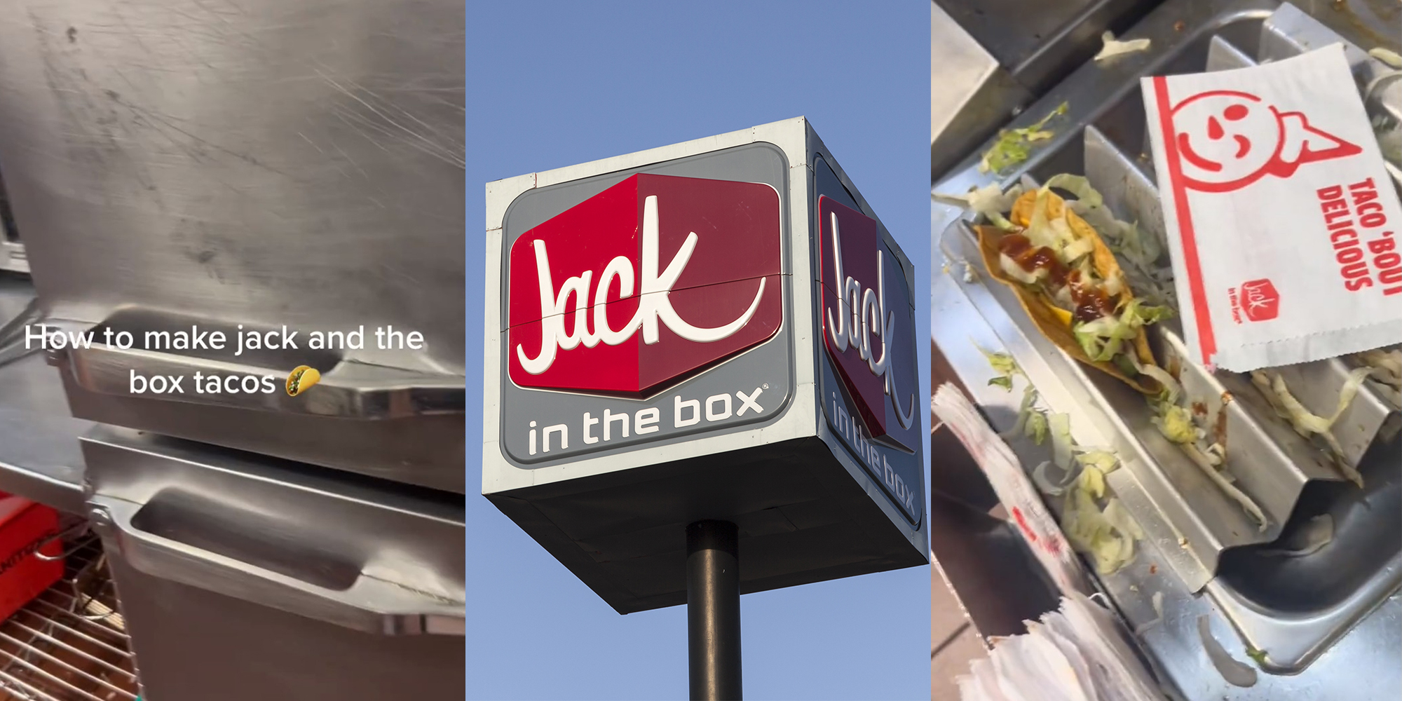 Jack In The Box Worker Shows How The Tacos Are Made   Jack In The Box Tacos 