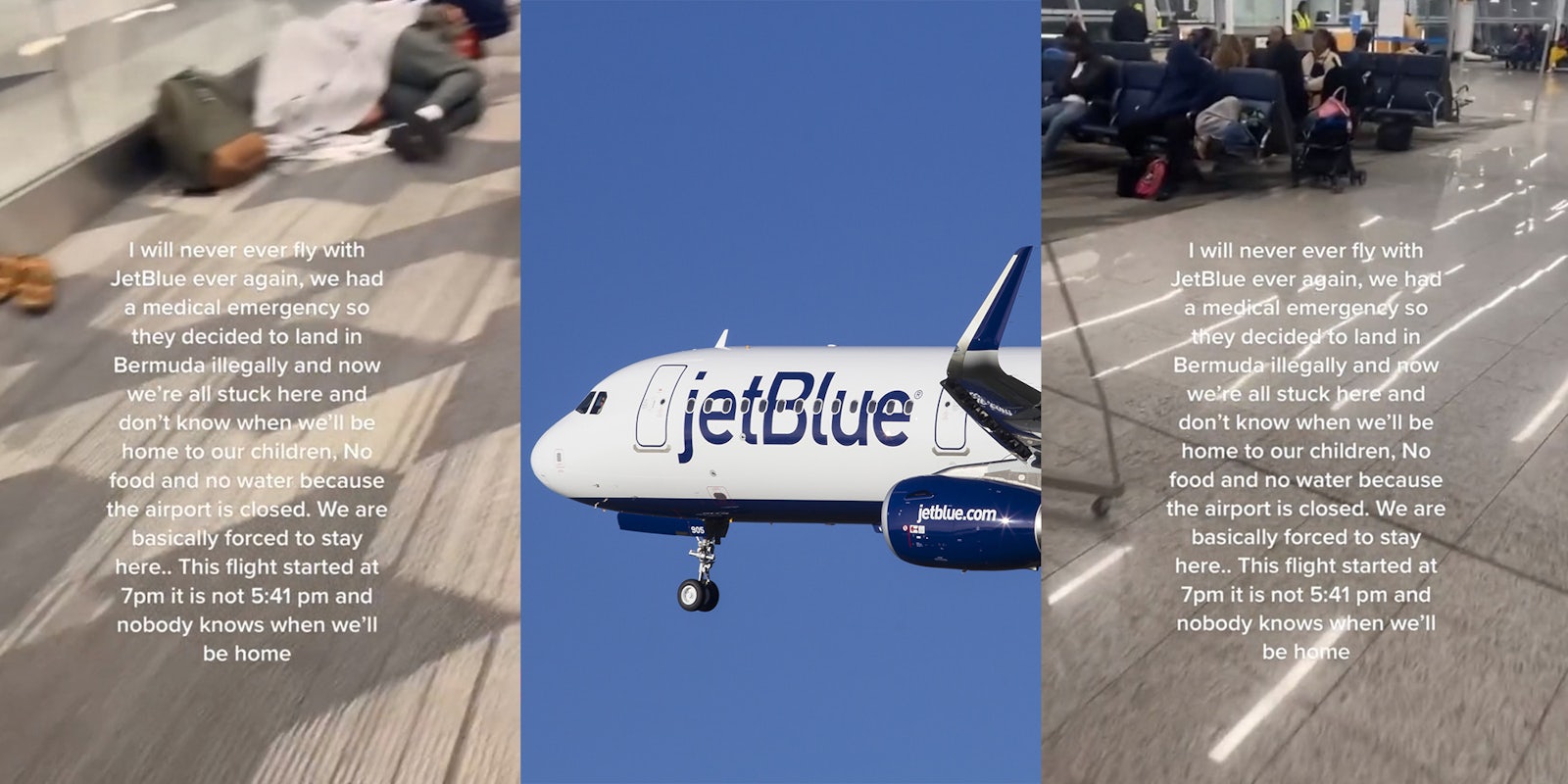 JetBlue passengers stranded in Bermuda
