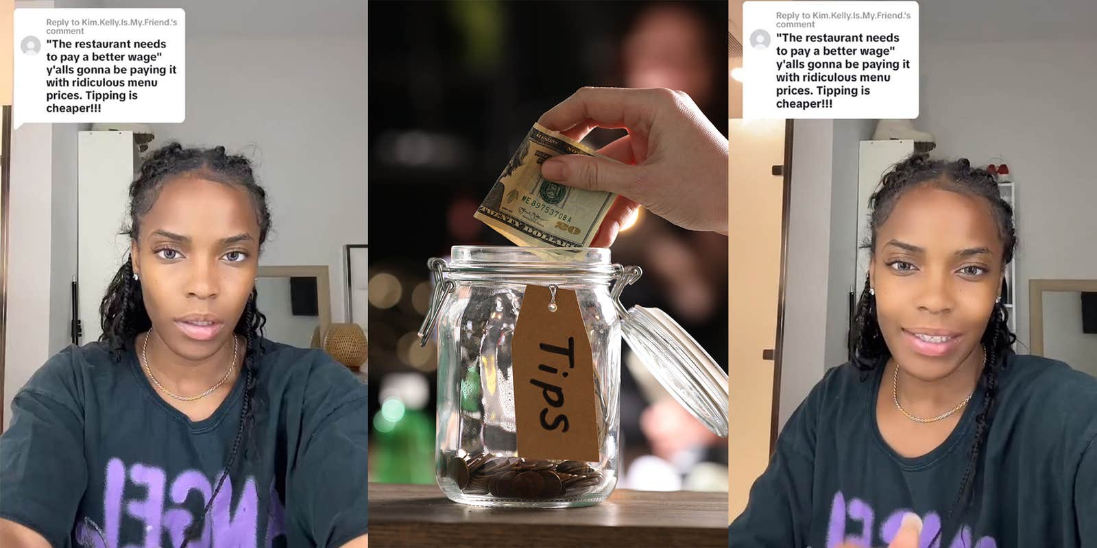 Server shares why she thinks putting the onus on businesses to pay servers a livable wage doesn’t make sense
