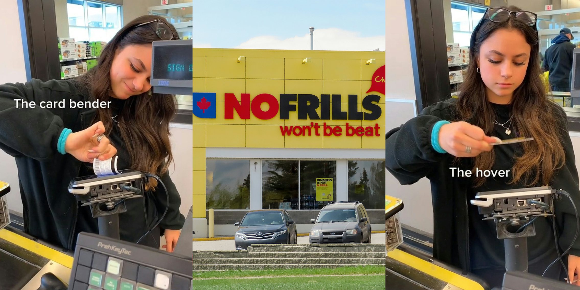 No Frills worker calls-out types of customers when they tap their cards
