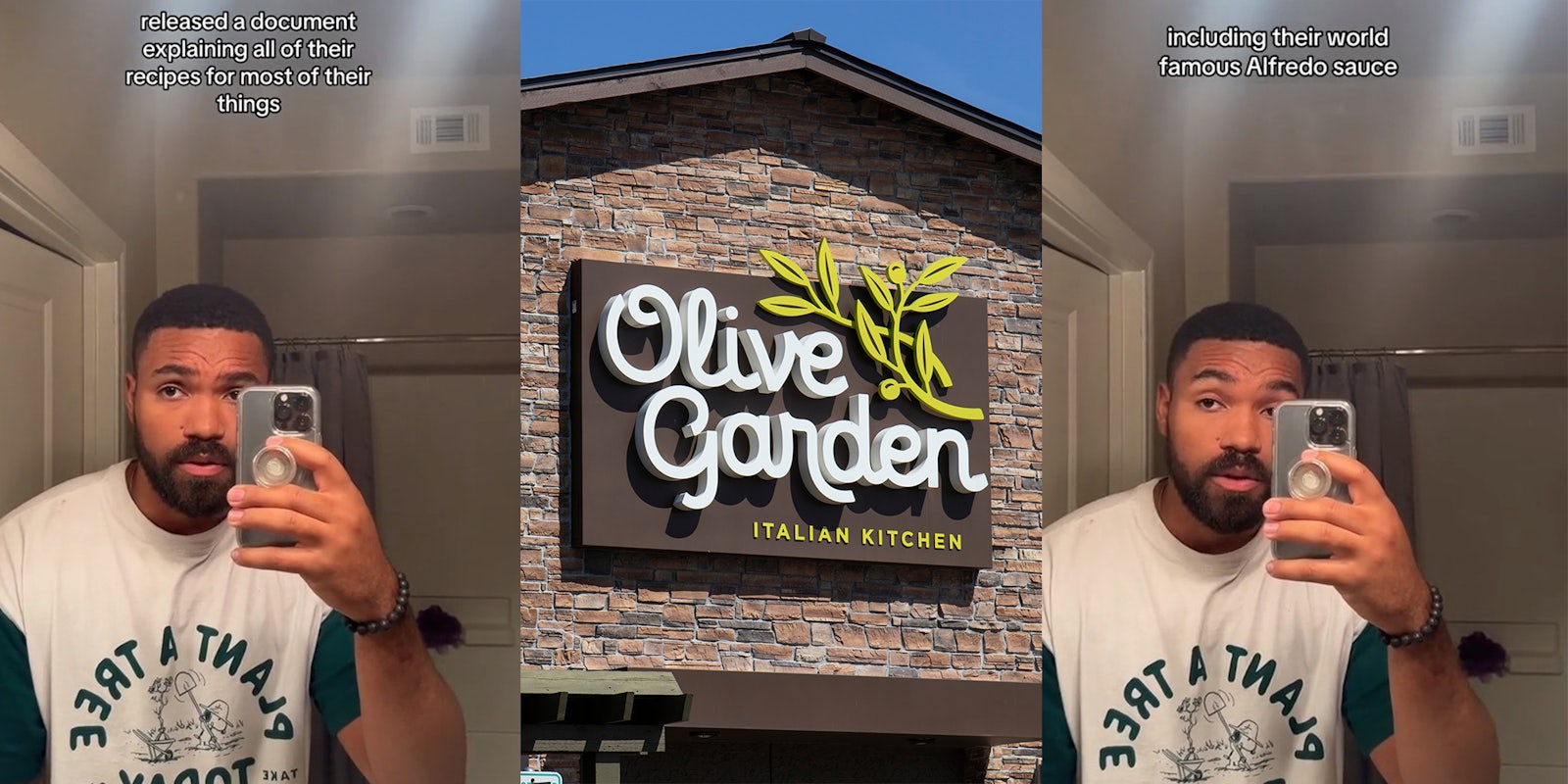 Customer reveals leaked Olive Garden alfredo sauce recipe
