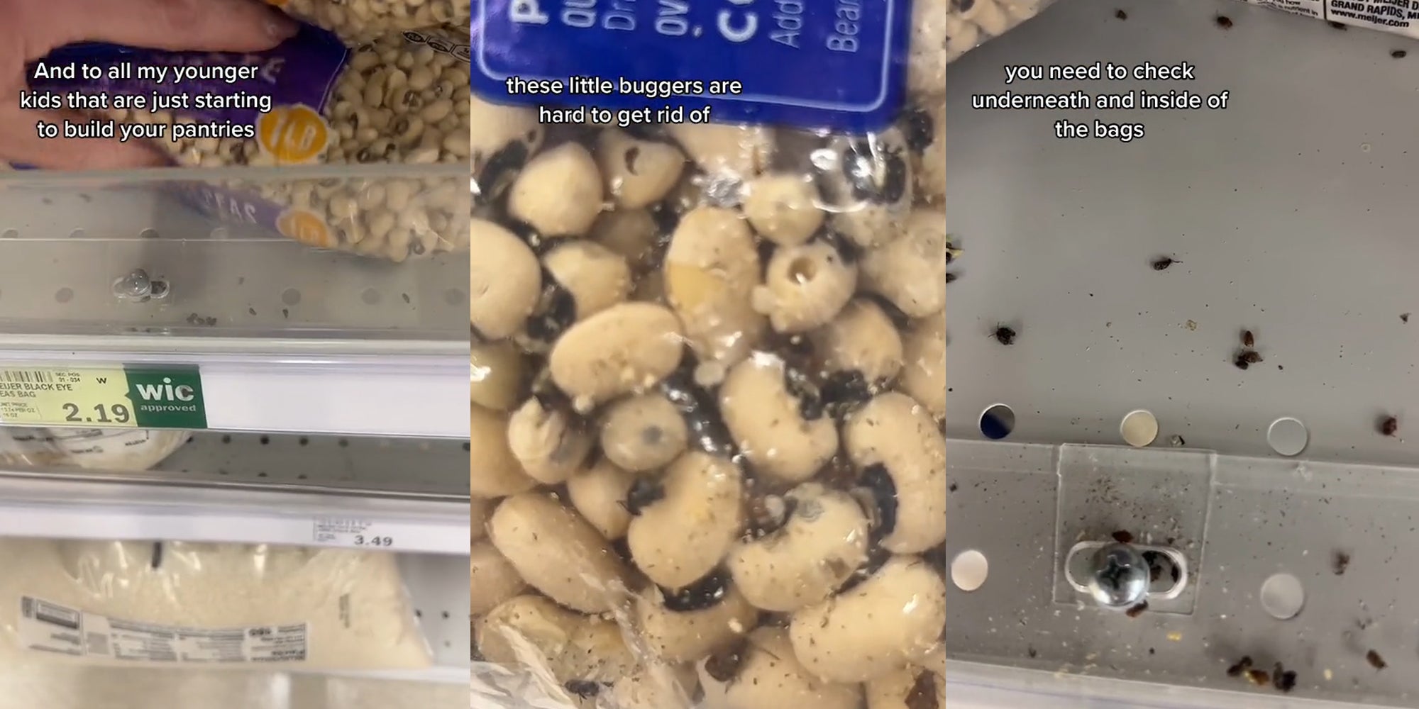 Shopper Warns to Check Dry Goods at Grocery Store for Pests
