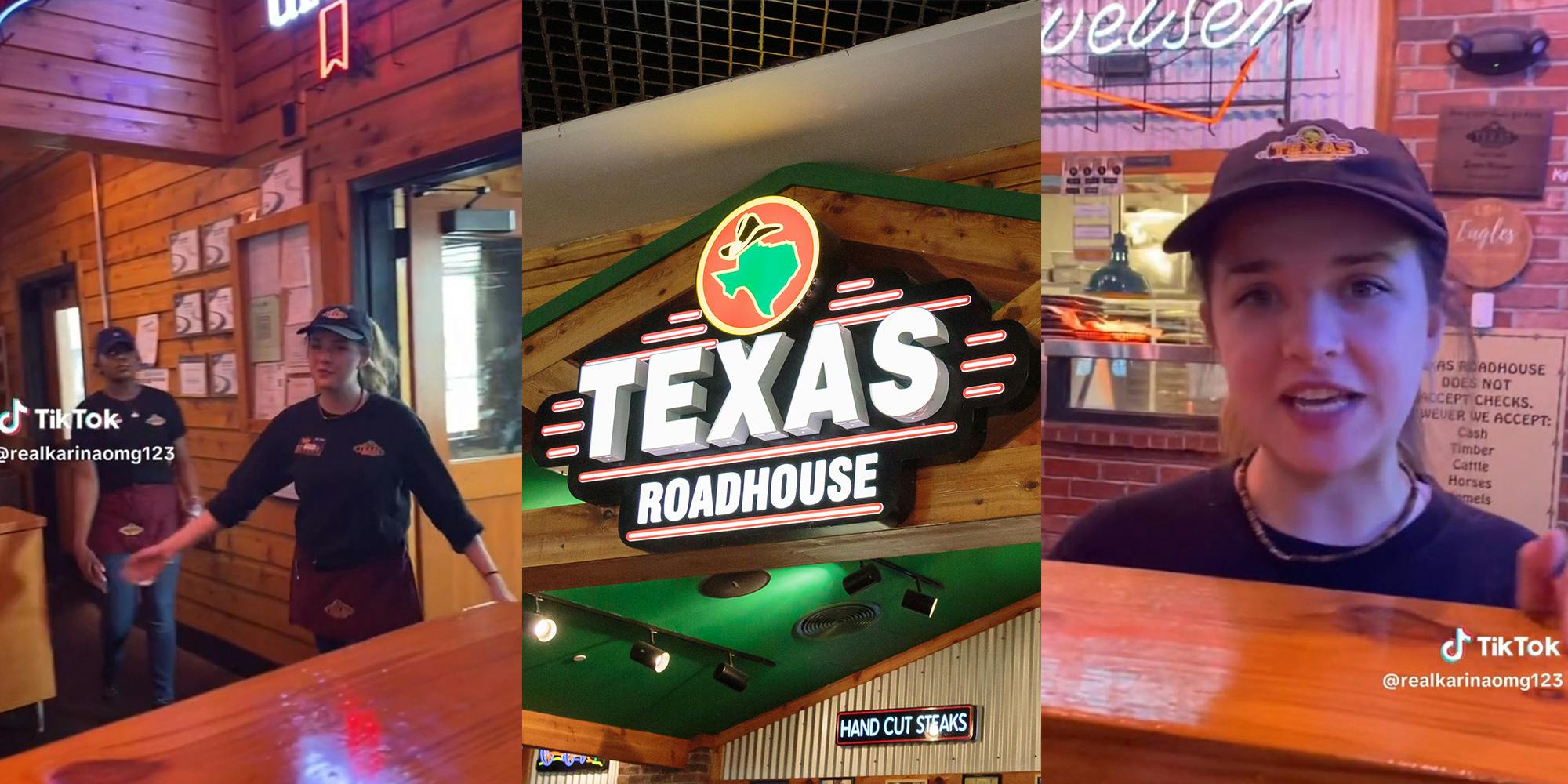Texas Roadhouse worker complains about parties of 4 that might be larger