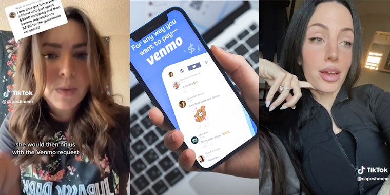 Woman explains that her roommate sent her $2.50 Venmo request for a cookie she made using her ingredients