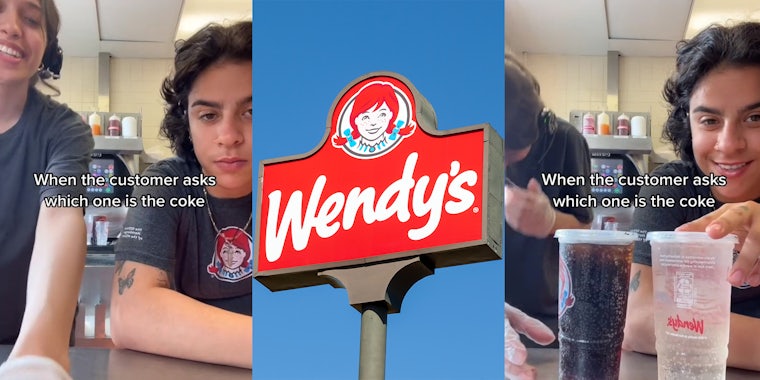 Wendy's workers mock customers who ask which drinks are which when it should be obvious