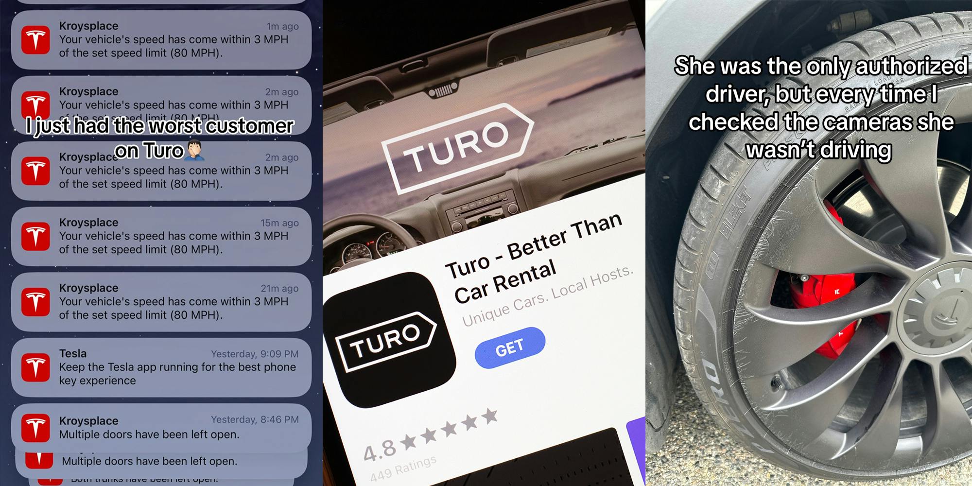 ‘Don’t put a vehicle on Turo if you actually care about it’: Turo user says Tesla came back damaged after renting it out