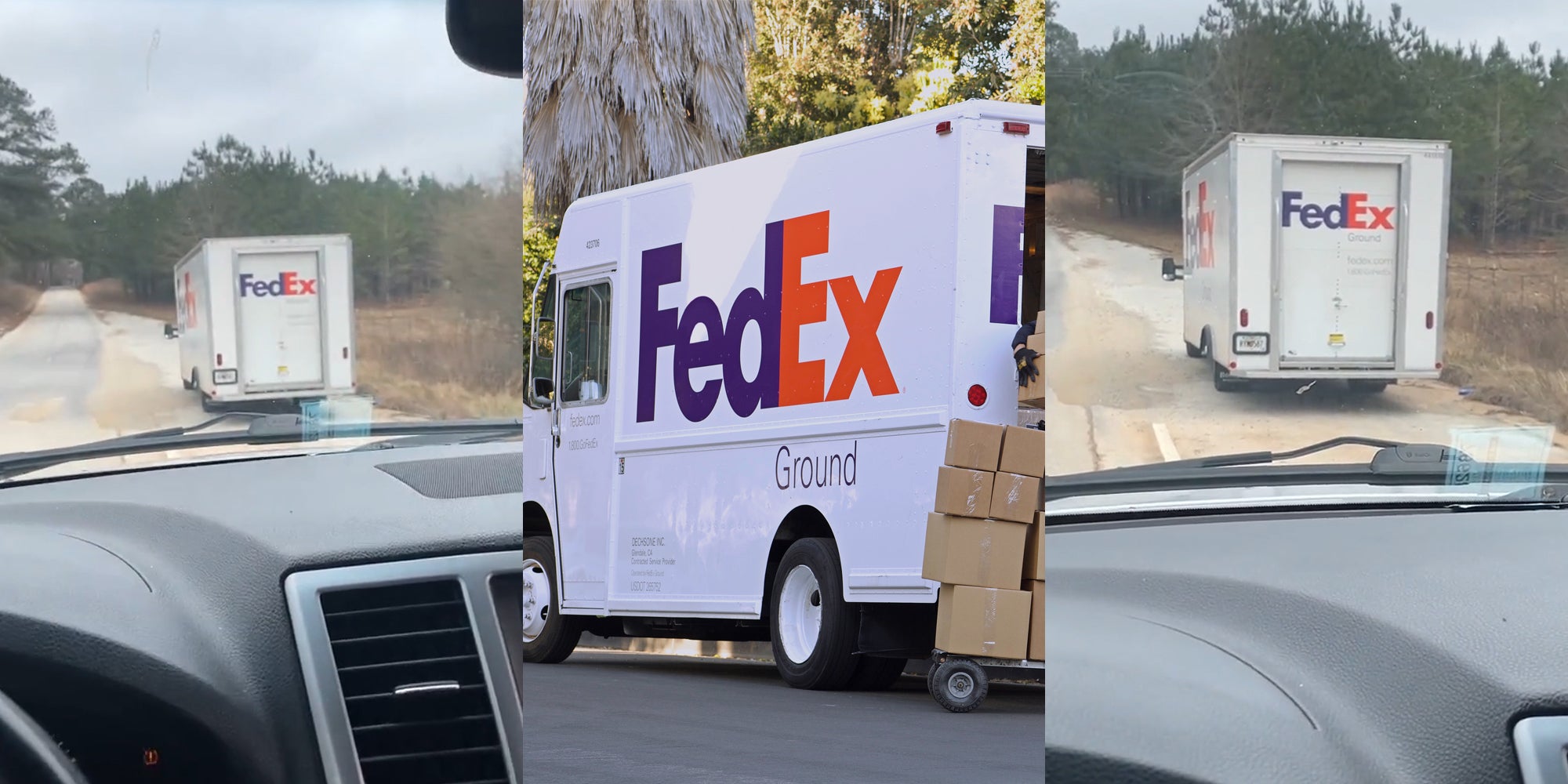 Woman Follows FedEx Driver After They Fail to Deliver MacBook