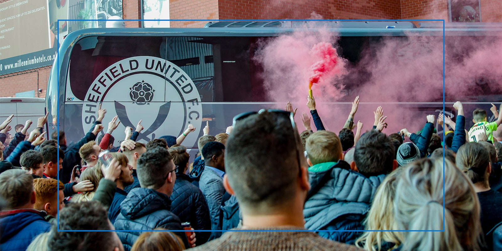 Sheffield, South Yorkshire, England - May 5th 2019: Sheffield United Premier League Promotion Party 2019
