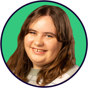 A headshot of Rebecca Caraway