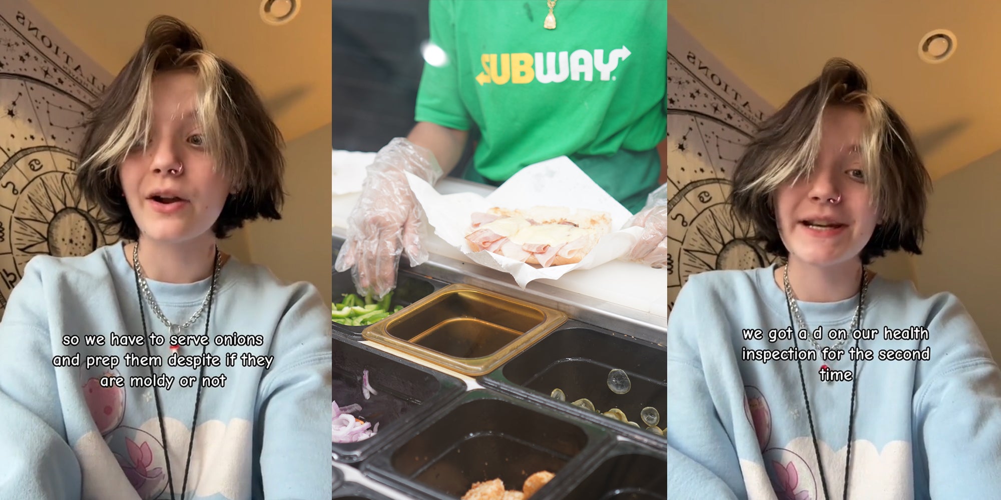 Subway Worker Says They Had To Serve Moldy Vegetables