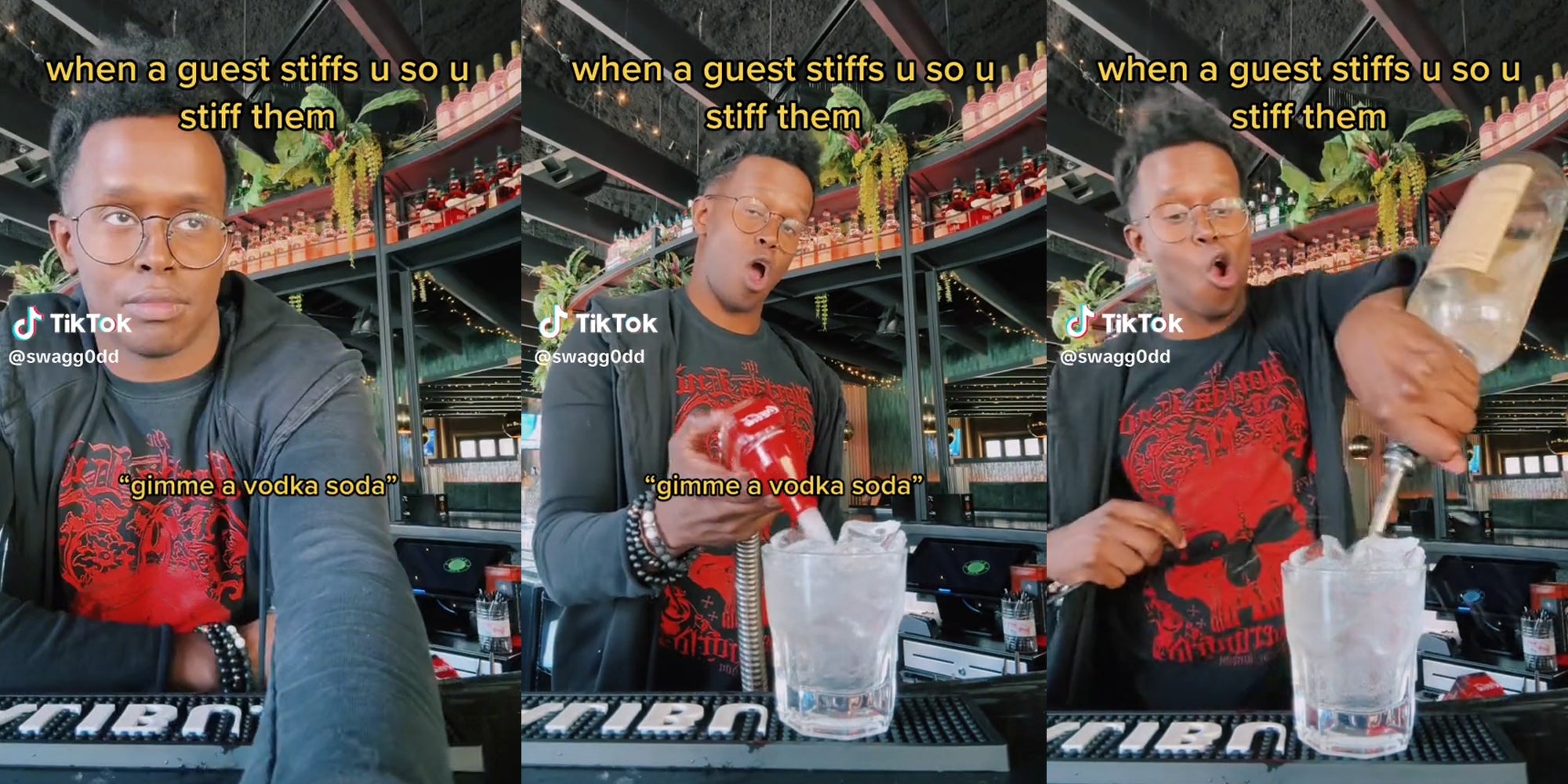 Bartender Gets Revenge On Customers Who Tip Bad