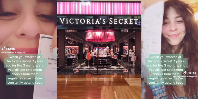 Victoria's Secret settlement checks