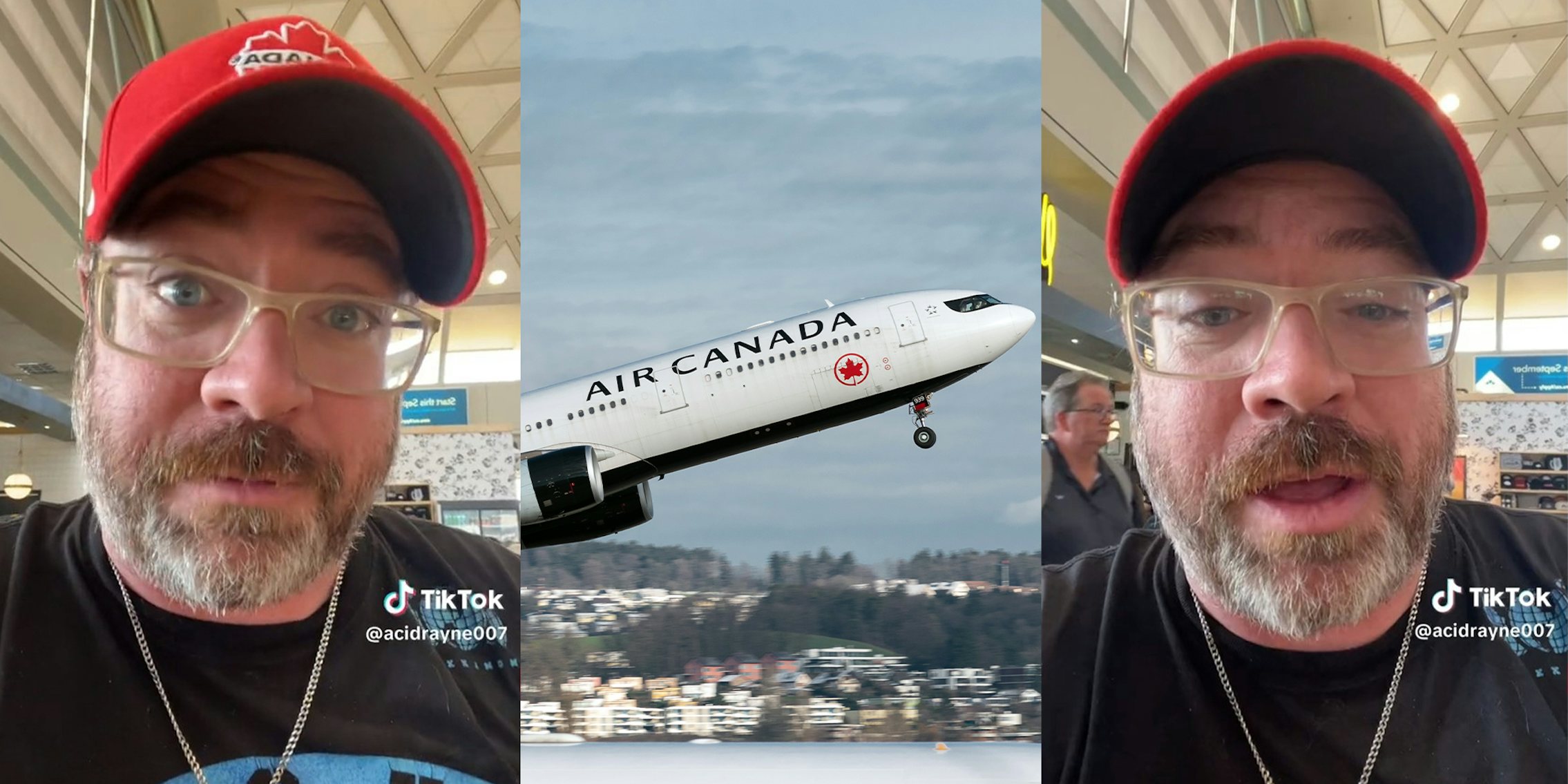Passenger says AirCanada blacklisted him after he allegedly reported one of their flight attendants for sexual assault