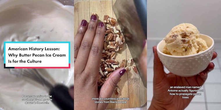 Food influencer explains why so many Black people love butter pecan ice cream