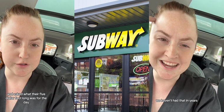 Subway customer tries to order $5 footlong