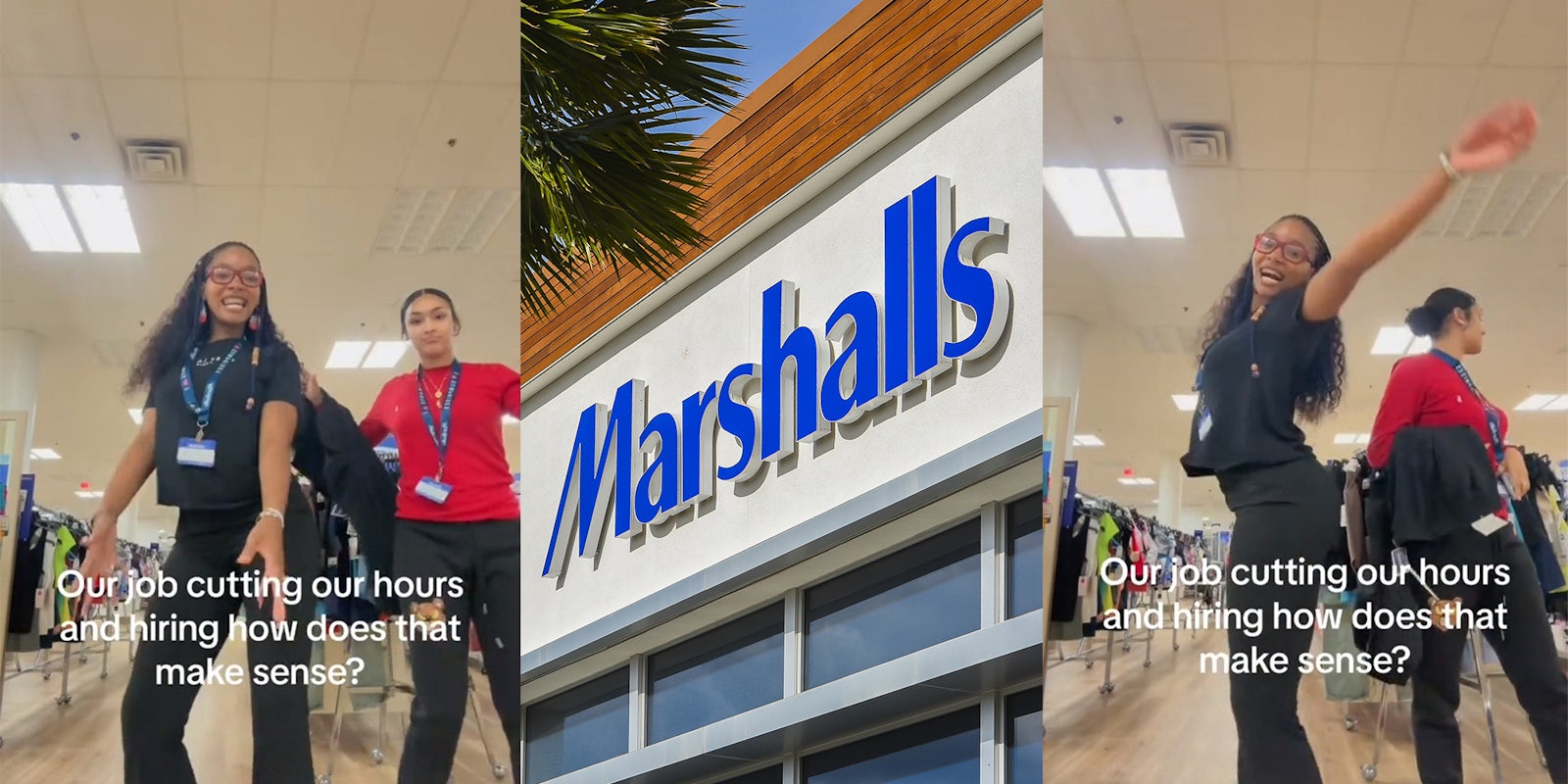 Marshall's worker calls-out store for cutting her hours—but hiring new workers