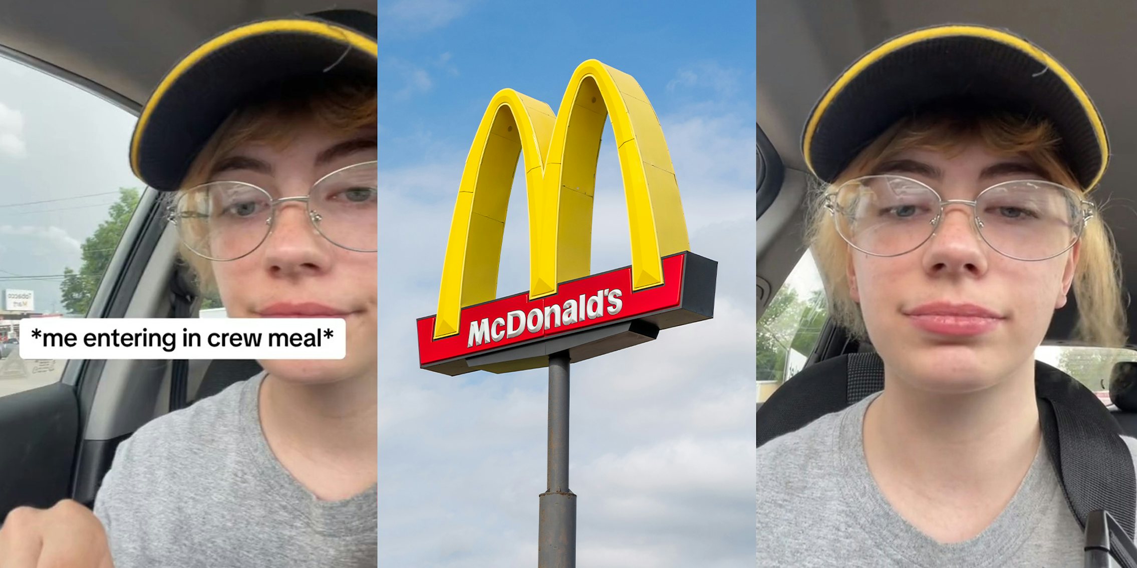 McDonald's worker says manager asked her to pay for her crew meal