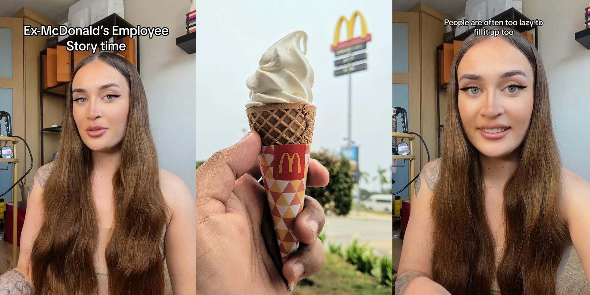 Former McDonald’s worker reveals the ice cream machine never breaks.