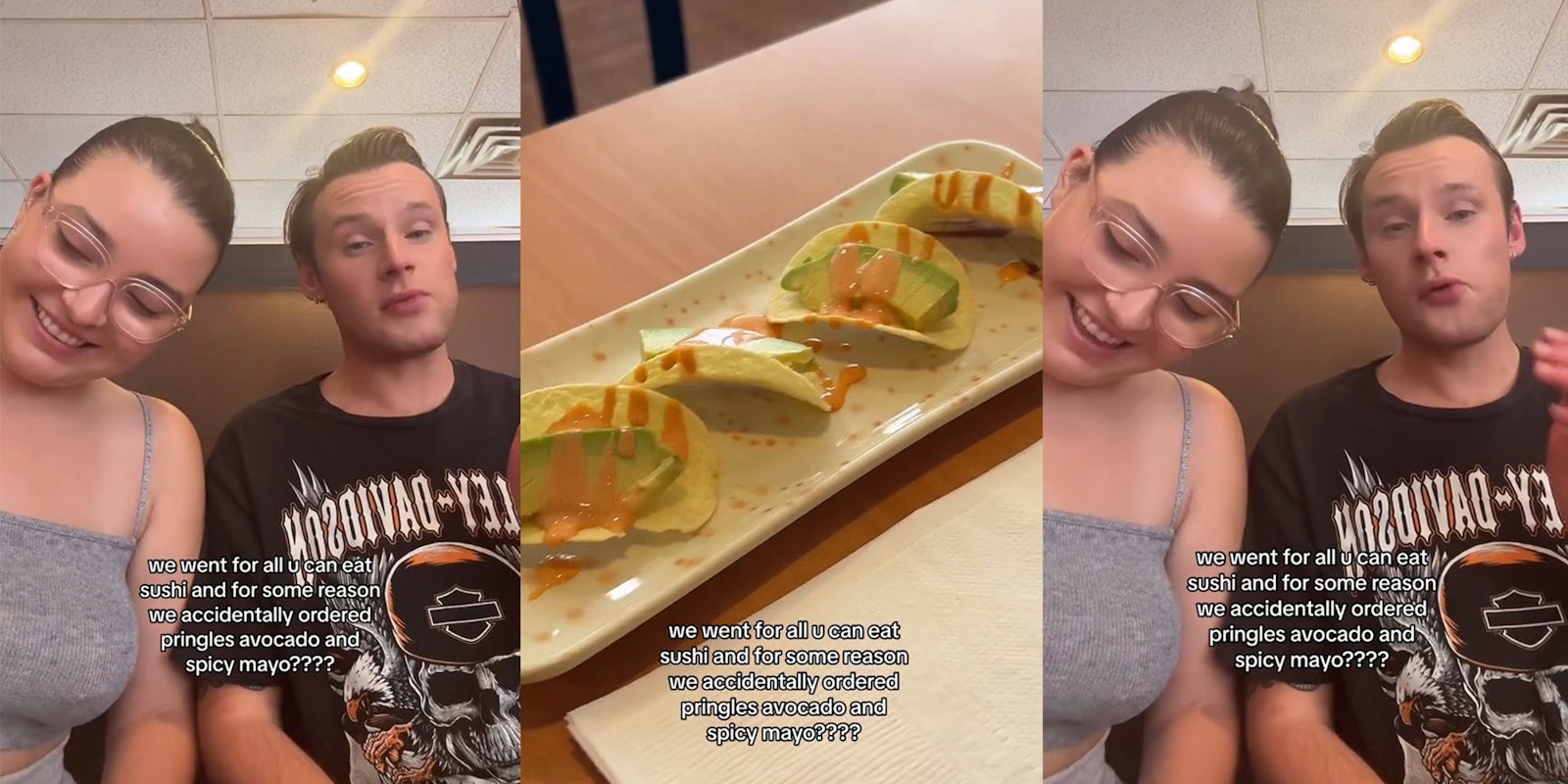 Customers served Pringles with avocado at sushi restaurant
