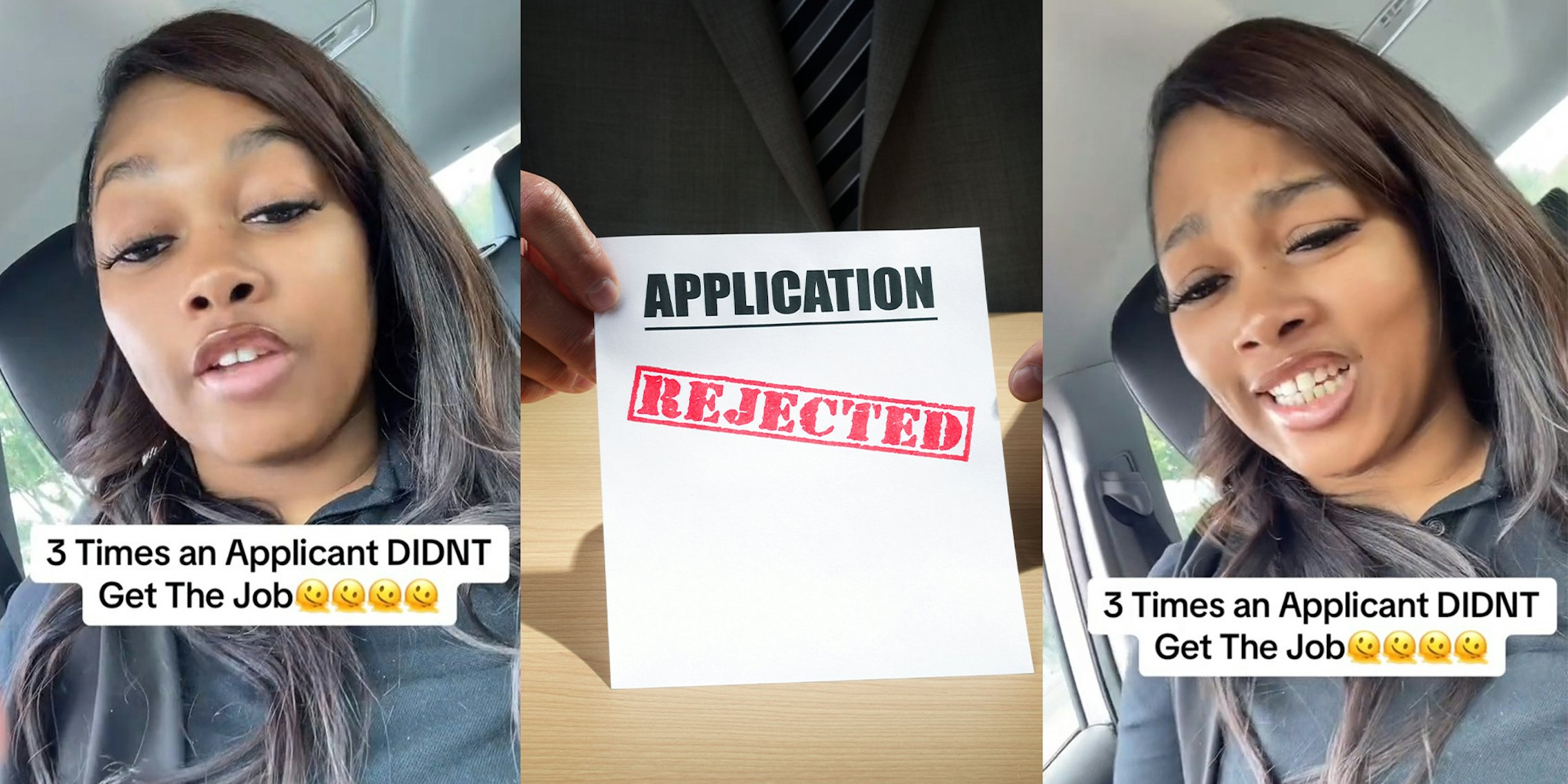 Restaurant manager explains the three times she has rejected applications