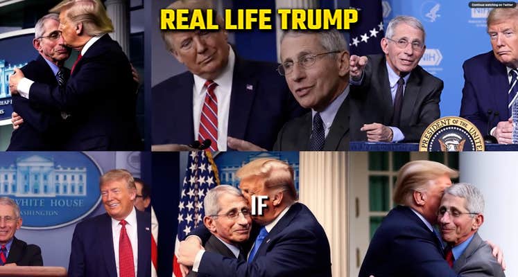 fauci trump deepfake