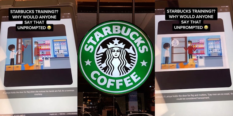 Starbucks barista calls out corporate’s sensitivity training video