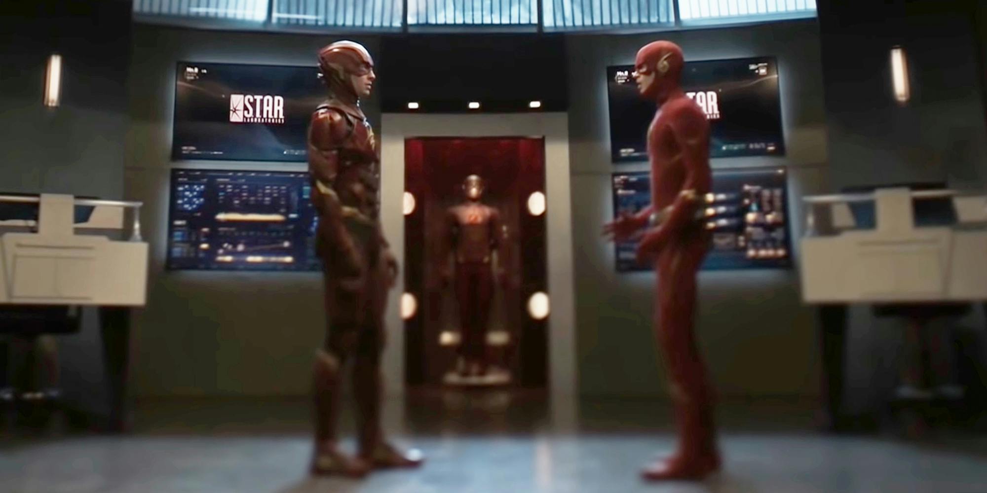 DC MOVIE FLASH and CW TV FLASH