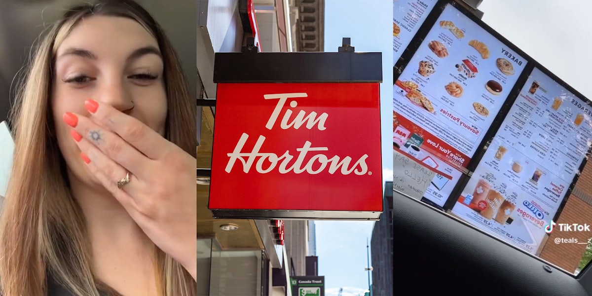 Tim Hortons customer catches drive-thru workers unknowingly venting via drive-thru speaker