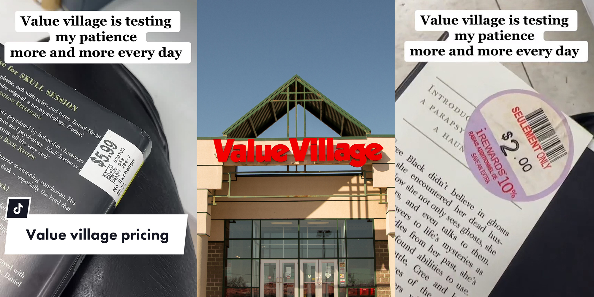 Value Village Customer Finds Book For 6 It Originally Cost 2   Value Village Lost Patience 